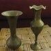 Two Brass Vases