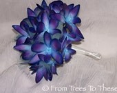 Dendrobium Orchid Bouquet and Boutonniere (paper)