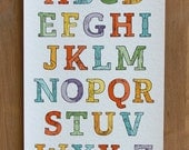 Creature Alphabet, Limited Edition Giclee Print