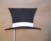 FELT Hat On A Stick - Kool Kat Top Hat