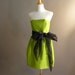 Green strapless dress 20% off