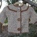 Undyed Alpaca Baby Sweater