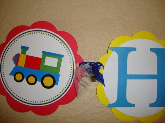 Choo Choo Train Full Size Banner Il_570xn