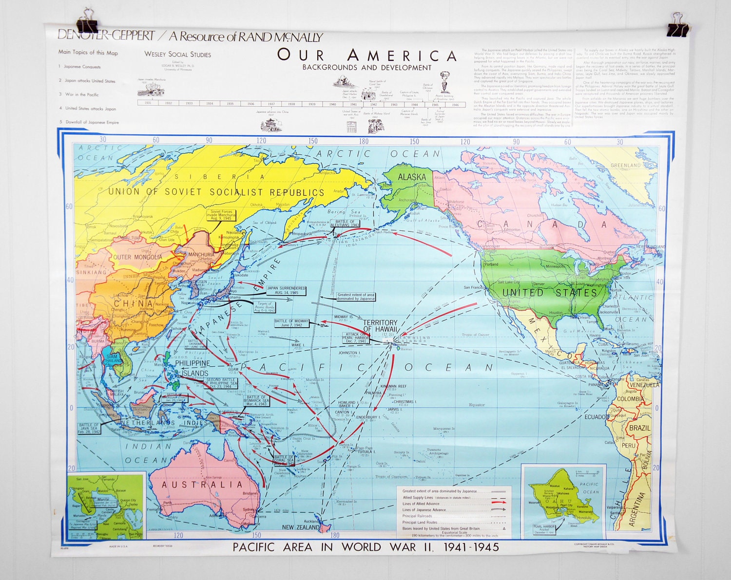 Classroom World Map