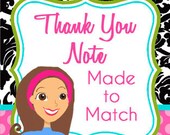 Made to Match Invitation Insert Printable by That Party Chick