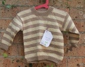 Size 1 Babies Hand Knitted Jumper