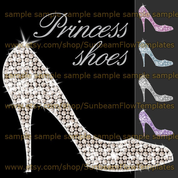 princess shoes clip art - photo #1