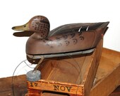 Duck Decoys, Garden Art, Rubber Duck, Mallard, Brown Duck, Weighted Decoy, Bathtub, Hot Tub, Pond