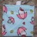 Hello Kitty Umbrella-SET of 2 -Reusable Sandwich Bags or Snack Bags