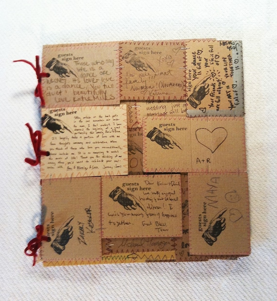 Eco Guest Book Cards