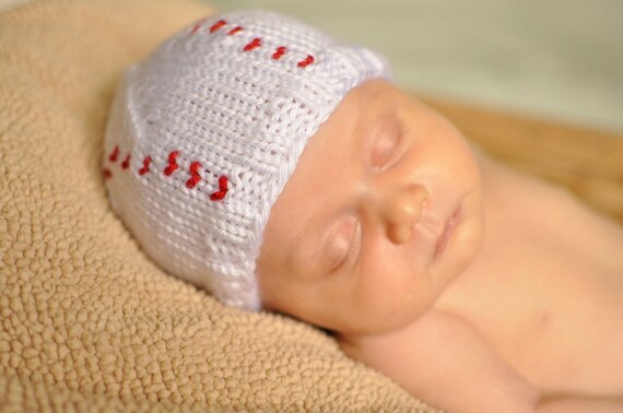 Items similar to Knit Baseball Hat - Newborn/Baby/Toddler/Kids on Etsy