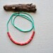 right round necklace in NEONS