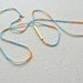 HALF OFF rNA Strand Series- One of a Kind Necklace or Bracelet with Hand Cut Brass in Powder Palette