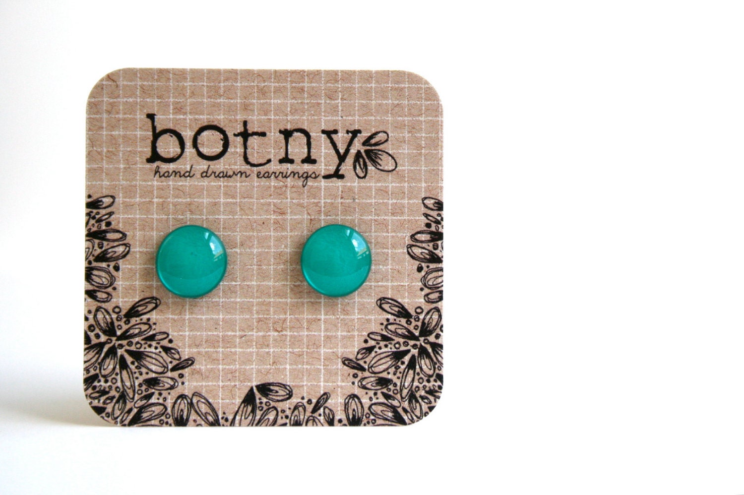 Parrot Green Brook Earrings