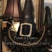 Wicked Witch Hat n' Boots Stand w/Broom Halloween Decor-Centerpiece-Wreath Accent(Listing is for 1 Stand)Petals & Plumes Original Design