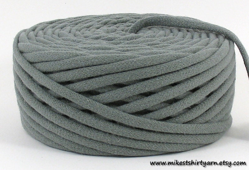 Recycled T Shirt Yarn - Olive Drab - 40 Yards - Crafting Cord