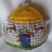 Hand knitted Tea Cosy English Country Thatched Cottage design