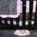 Pink Leopard Baby Bedding Set 4 Piece Crib Bedding Set