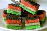 VEGAN Rainbow Cookies Venetian rainbow cookies- Italian tri-color cookies