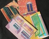 Windows Notecards, set of 12 with envelopes