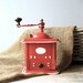 ON SALE Vintage Swedish Metal Coffee Grinder