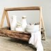 Vintage Wooden Box with Stand