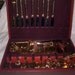 50 pcs EP SS japan gold flatware twelfth night