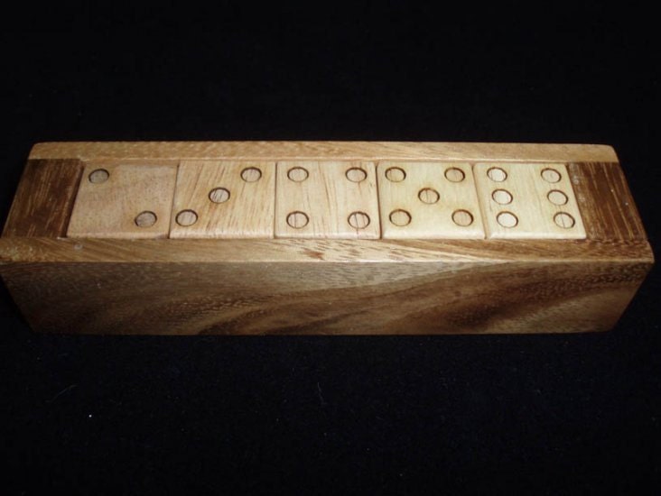 Dice Box Set - 5 laser engraved handmade wooden die