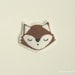 Fox Brooch Pin retro inspired accessory