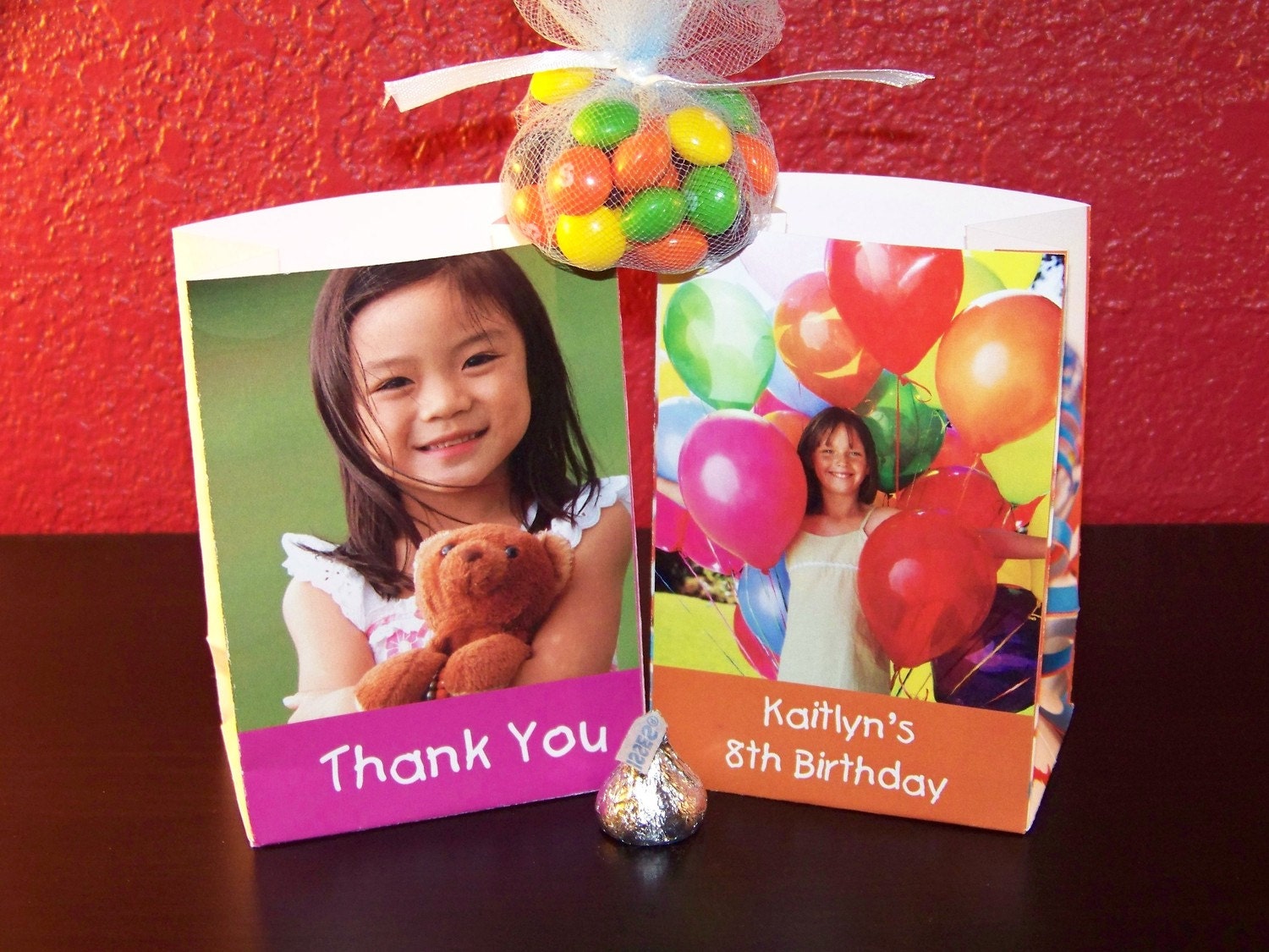 Photo Party Favor Bags - BIRTHDAYS