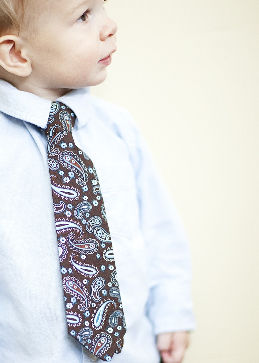Toddler Necktie - Gray with Bicycles
