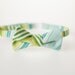 Little Boy Bow Tie - Blue, Green, and Yellow Stripes - Ready to Ship