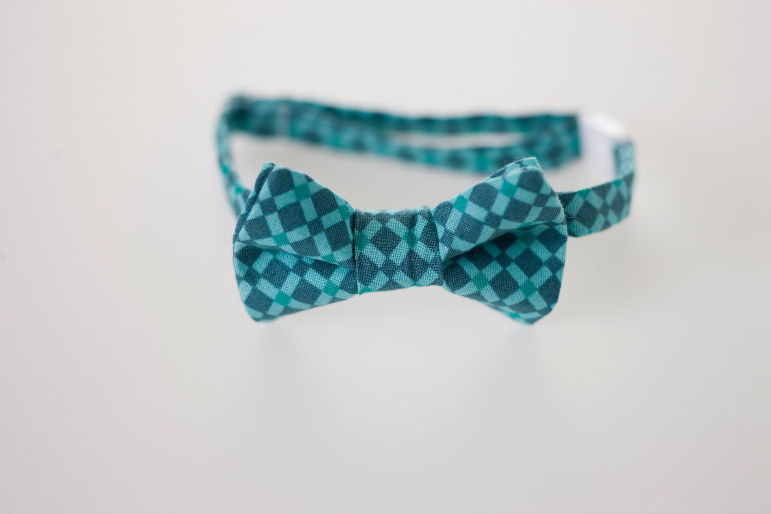 Toddler Bowtie - Teal and Aqua