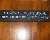 Police Officer Sign