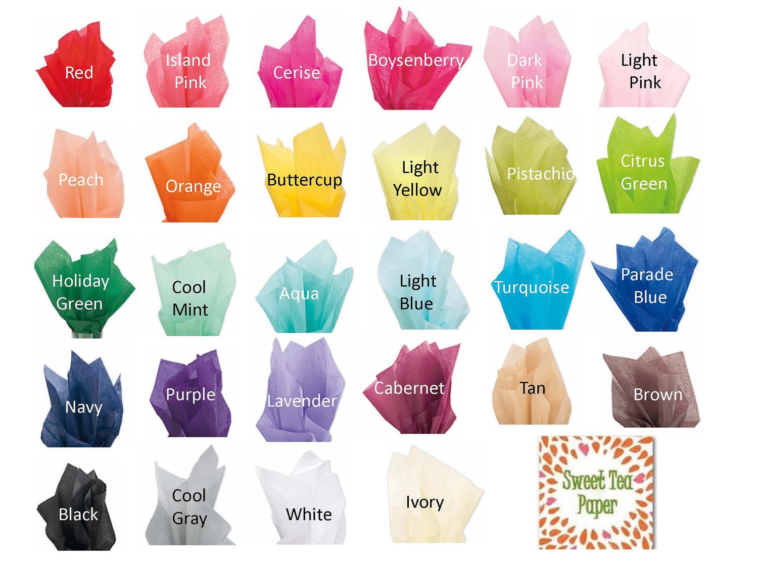 12 Tissue Pom poms- On sale
