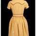 BLOW OUT SALE ready to ship. Yellow plaid rockabilly gal dress