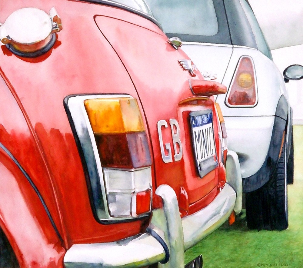 Limited Edition Print  'Before & After' Giclee