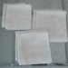 Vintage Linen Handkerchiefs / 6 Ladies Hankerchiefs / Monogrammed LETITIA