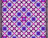Ice Pellets Quilt Pattern by Curlicue Creations