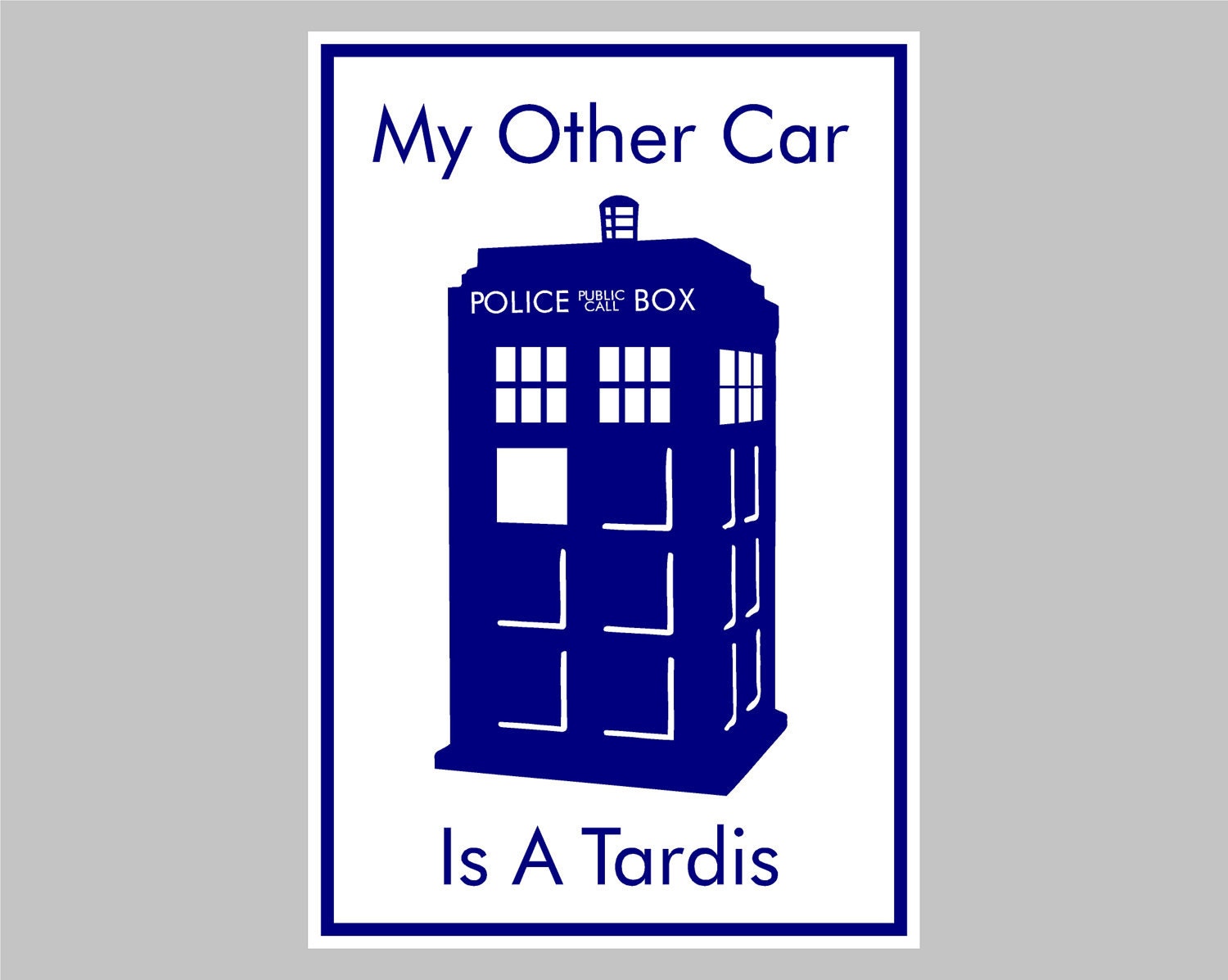 Tardis Sign