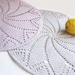 Silver grey placemat - Doily series - Cotton - Coupon "SPECIAL" - 15% OFF