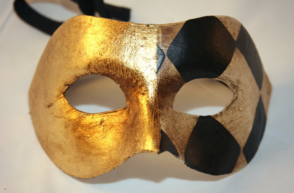 Columbina Masquerade Eye Mask Venetian Paper Mache Mask