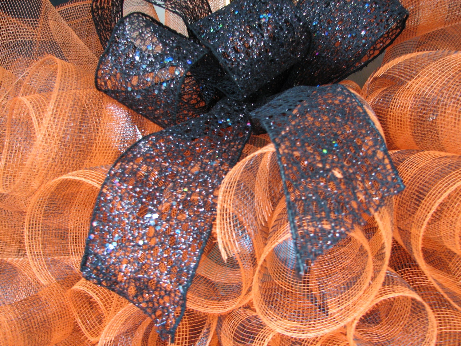 Orange/Black with Black Web ribbon