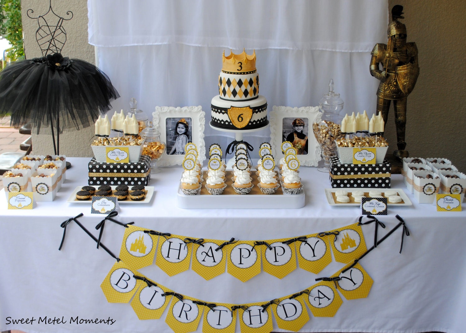 Princess and Knight Party - Printable Full Collection by Sweet Metel Moments - as seen on AMY ATLAS Il_170x135