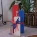 Fourth of July, 4th of july, firecracker, americana, primitive, USA U.S.A America, star, stars and stripes, Red White Blue