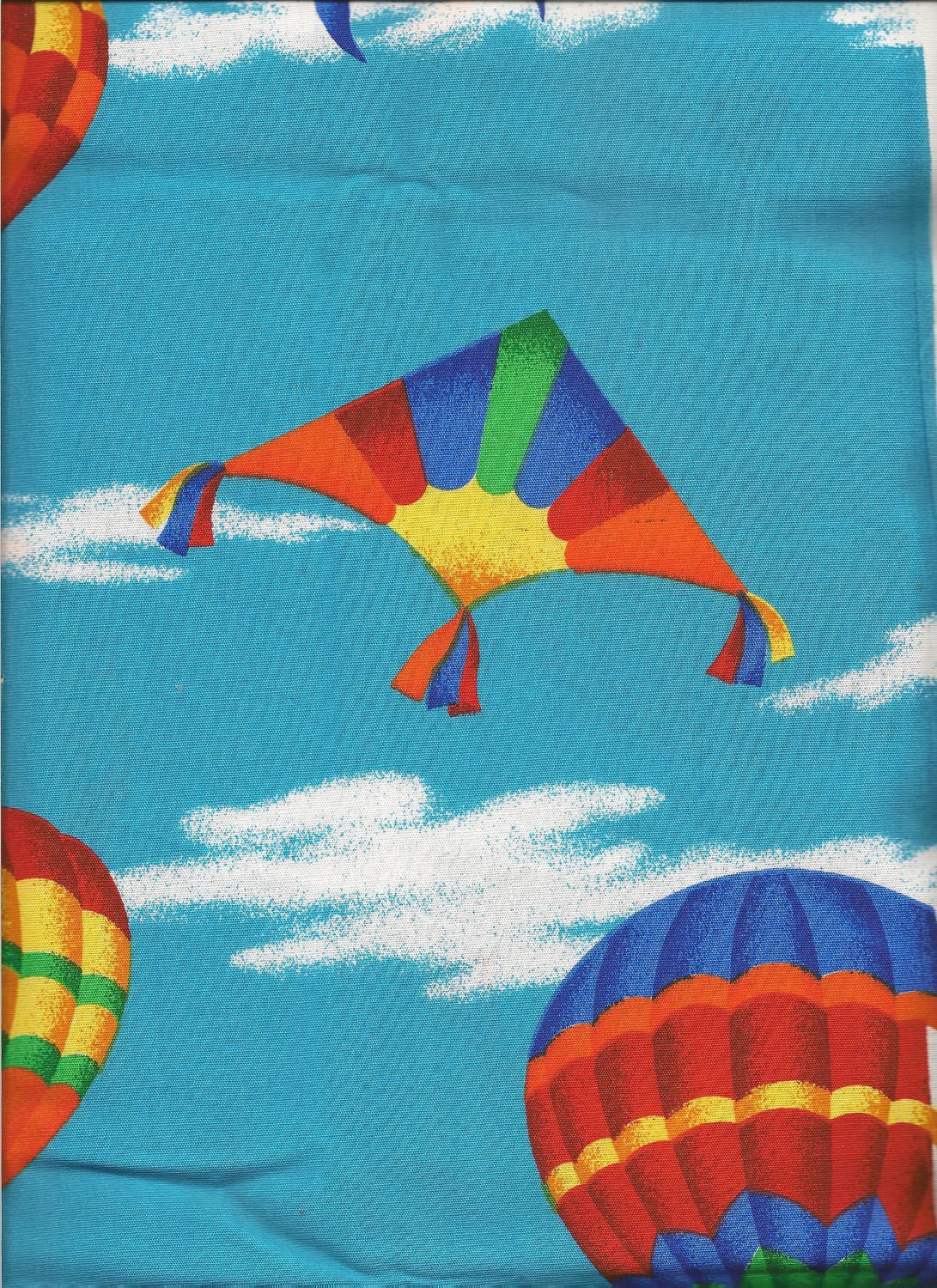 Hot Air Balloon and Kite Fabric, 2 yds
