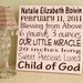 Custom Baby Subway Art Sign