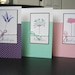Thank You Note Cards, Thank You Cards Set, 3 Cards, Handmade Thank You Cards