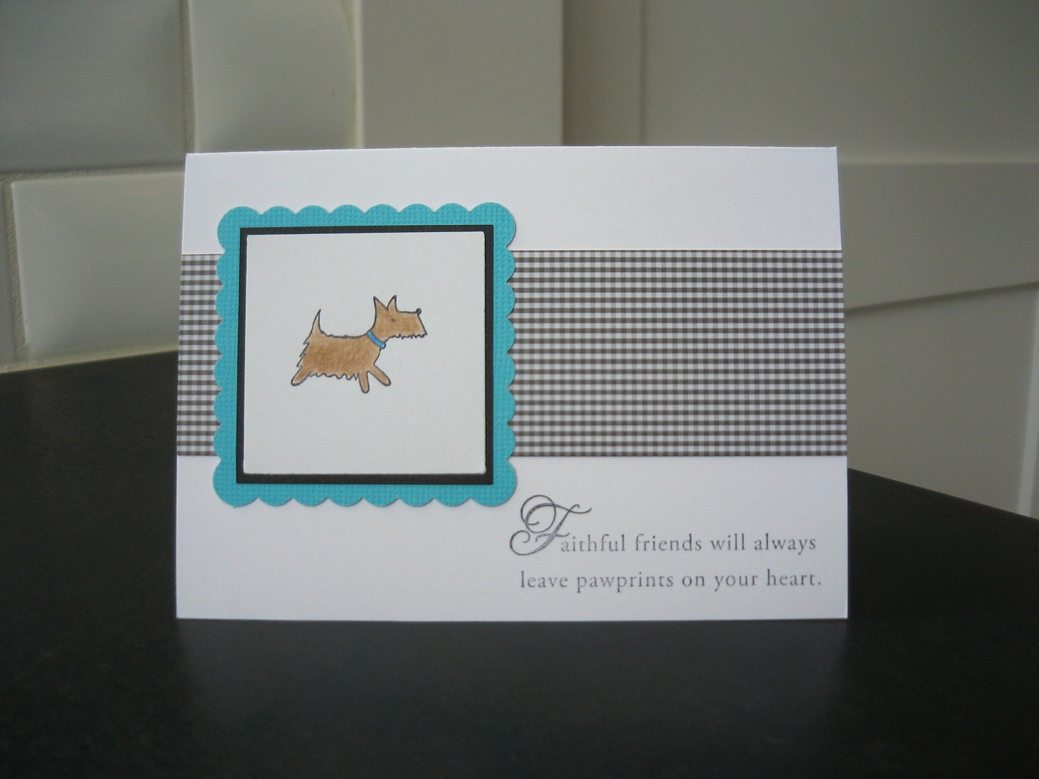 Pet Sympathy Card, Dog Sympathy Card