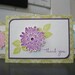Reserved for Linda, Thank You Note Cards, Set of 4, Thank You Cards, Floral Thank You Cards